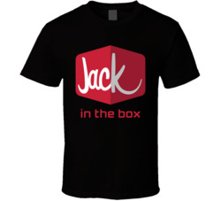 Jack In The Box Fast Food Restaurant Logo T Shirt Jack In The Box Fast Food Restaurant Logo T Shirt