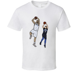 Dirk Nowitzki Luka Doncic Fan Tshirt Luka Doncic Signature Move T Shir Dirk Nowitzki Luka Doncic Fan Tshirt Luka Doncic Signature Move T Shir