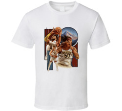 Jokic Murray Gordon Vintage Nuggets Tshirt Nikola Jokic Jamal Murray V