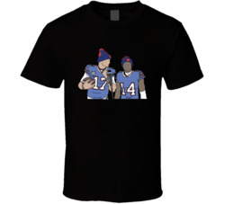 Allen And Diggs Bills Sketch Fan Tshirt Allen Bills Mafia T Shirt
