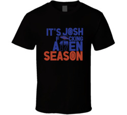 Josh Allen Bills Fan Tshirt Its A Josh Allen Season T Shirt