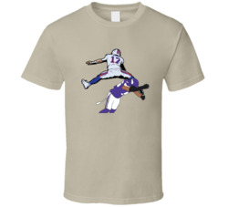 Josh Allen Scoring Sketch T Shirt