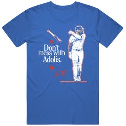 Dont Mess With Bombi Adolis Garcia Texas Baseball T Shirt