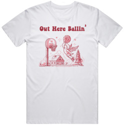 Valentines Out Here Ballin Gift Shirt Funny Cupid Tee Cupid Playing Ba Valentines Out Here Ballin Gift Shirt Funny Cupid Tee Cupid Playing Ba