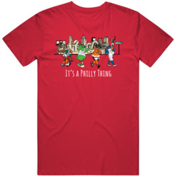 Philly Mascots On Broad St Cool Tshirt Its A Philly Thing Cool Mascot Philly Mascots On Broad St Cool Tshirt Its A Philly Thing Cool Mascot