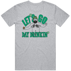 Funny Jason Kelce St Patricks Day Lets Go Day Drinking Party Tshirt Sa Funny Jason Kelce St Patricks Day Lets Go Day Drinking Party Tshirt Sa