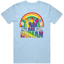 We Are All Humans Lgbtq Pride Tshirt Pride Month Ally Gift T Shirt