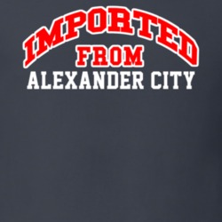 Imported From Alexander City Alabama Sports Team Trade T Shirt