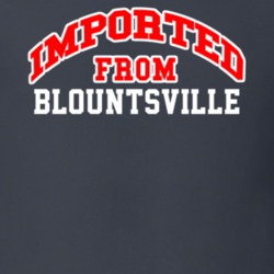 Imported From Blountsville Alabama Sports Team Trade T Shirt