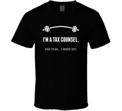Tax Counsel Funny Workout Personalized T Shirt