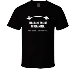 Game Engine Programmer Funny Workout Personalized T Shirt
