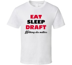 Eat Sleep Draft Nothing Else Matters Architect Occupation T Shirt