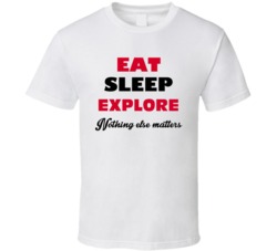 Eat Sleep Explore Nothing Else Matters Exploration Geologist Occupatio