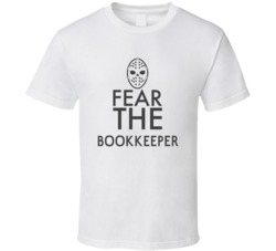 Fear The Bookkeeper Spooky Occupation T Shirt
