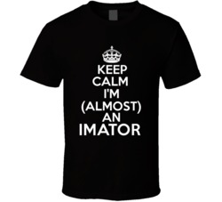 Im Almost An Keep Calm Im An Animator Occupations T Shirt
