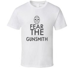 Fear The Gunsmith Spooky Occupation T Shirt