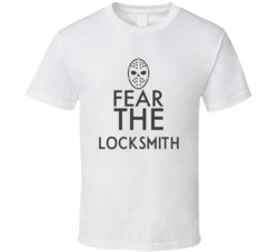 Fear The Locksmith Spooky Occupation T Shirt