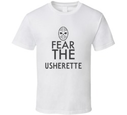 Fear The Usherette Spooky Occupation T Shirt