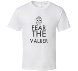 Fear The Valuer Spooky Occupation T Shirt