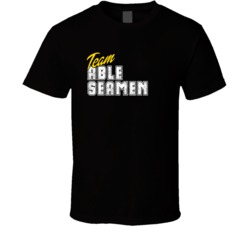 Team Able Seamen Occupation Sports Theme T Shirt