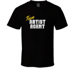 Team Artist Agent Occupation Sports Theme T Shirt