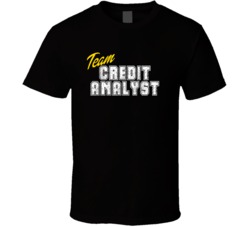 Team Credit Analyst Occupation Sports Theme T Shirt