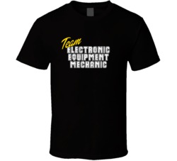 Team Electronic Equipment Mechanic Occupation Sports Theme T Shirt