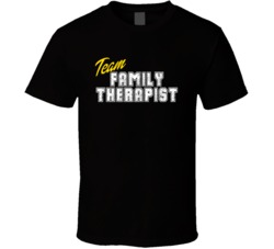 Team Family Therapist Occupation Sports Theme T Shirt