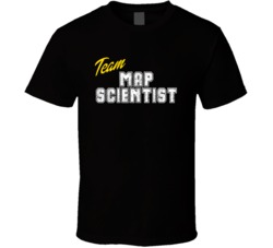 Team Map Scientist Occupation Sports Theme T Shirt