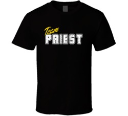 Team Priest Occupation Sports Theme T Shirt