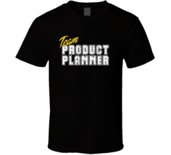 Team Product Planner Occupation Sports Theme T Shirt
