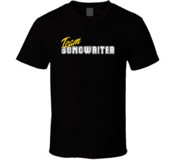 Team Songwriter Occupation Sports Theme T Shirt