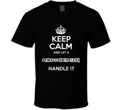 Keep Calm And Let A New Accounts Clerk Handle It Occupation T Shirt