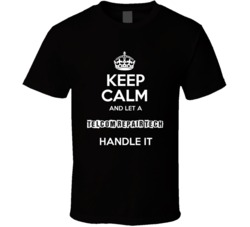 Keep Calm And Let A Telcom Repair Tech Handle It Occupation T Shirt