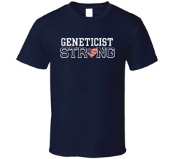 Geneticist Strong American T Shirt