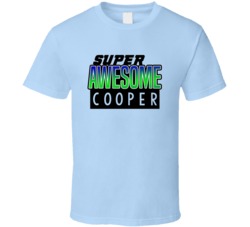 Super Awesome Cooper Funny Custom Job Occupation Gift T Shirt