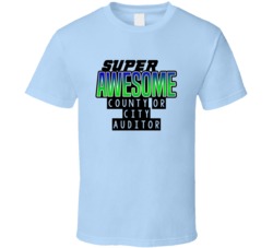 Super Awesome County Or City Auditor Funny Custom Job Occupation Gift 