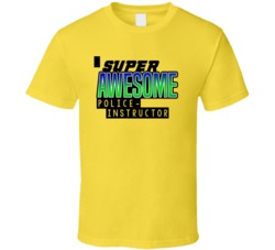 Super Awesome Police-Canine Instructor Funny Custom Job Occupation Gif