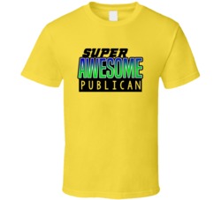 Super Awesome Publican Funny Custom Job Occupation Gift T Shirt