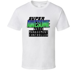 Super Awesome Water Management Controller Funny Custom Job Occupation 