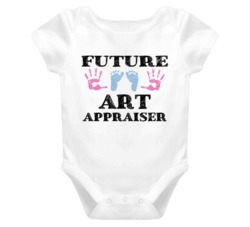 Art Appraiser Future Occupation Baby Onesie