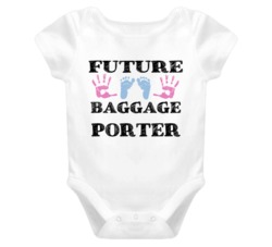 Baggage Porter Future Occupation Baby Onesie