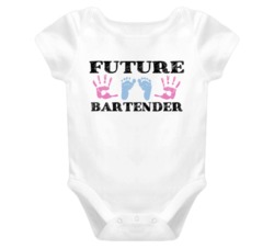 Bartender Future Occupation Baby Onesie
