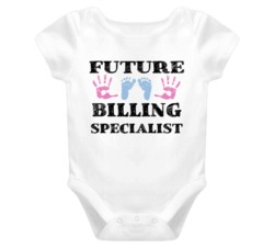 Billing Specialist Future Occupation Baby Onesie