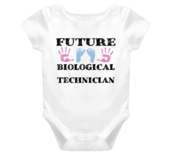 Biological Technician Future Occupation Baby Onesie