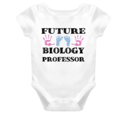 Biology Professor Future Occupation Baby Onesie