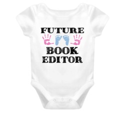 Book Editor Future Occupation Baby Onesie