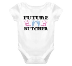 Butcher Future Occupation Baby Onesie