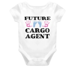 Cargo Agent Future Occupation Baby Onesie