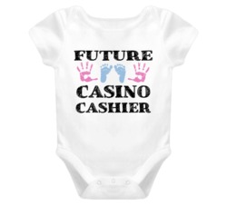 Casino Cashier Future Occupation Baby Onesie